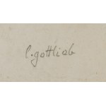 Leopold Gottlieb (1879 Drohobycz - 1934 Paryż), Akt siedzący z draperią