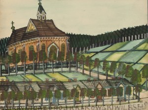 Nikifor Krynicki (1895 Krynica - 1968 Folusz), Kaplica w Krynicy
