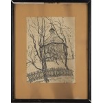 Franciszek Jaźwiecki (1900, Kraków – 1946, Kudowa), “The Little Wooden Church in Salwator,” 1930s