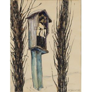 Franciszek Jaźwiecki (1900, Kraków – 1946, Kudowa), Wooden Shrine in Bronowice, 1937