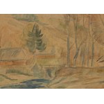 Zygmunt Radnicki (1894 - 1969), Brzegi Dunajca II, 1947