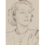 Henryk Berlewi (1894, Warsaw – 1967, Paris), Sketch of a Woman (recto) / Logo design for ZPAP—the Association of Polish Visual Artists (verso), circa 1930