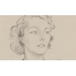 Henryk Berlewi (1894, Warsaw – 1967, Paris), Sketch of a Woman (recto) / Logo design for ZPAP—the Association of Polish Visual Artists (verso), circa 1930