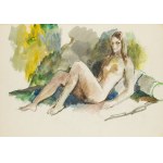 Jan Marcin Szancer (1902, Kraków – 1973, Warsaw), Nude