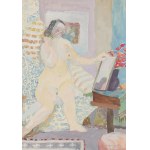 Hanna Pachniewska-Betley (1910 - 1987), Akt przed lustrem