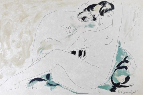 Alain Bonnefoit (ur. 1937), Akt 14, 1988