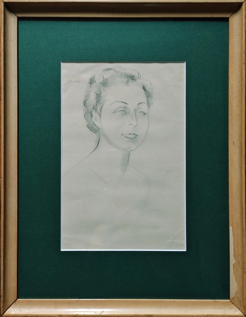 Henryk Berlewi (1894-1967), Portret damy