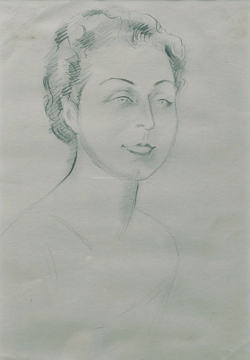 Henryk Berlewi (1894-1967), Portret damy