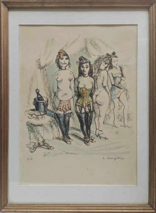 Léonard Tsuguharu Foujita (1886-1968), Prostytutki, 1963