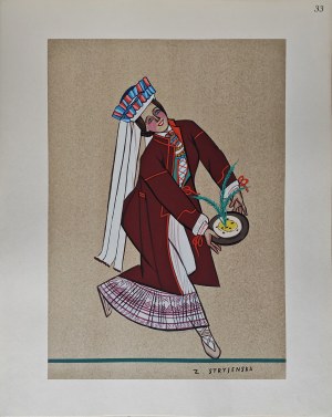 Zofia Stryjeńska (1891-1976), Chłopka z okolic Lublina, 1939