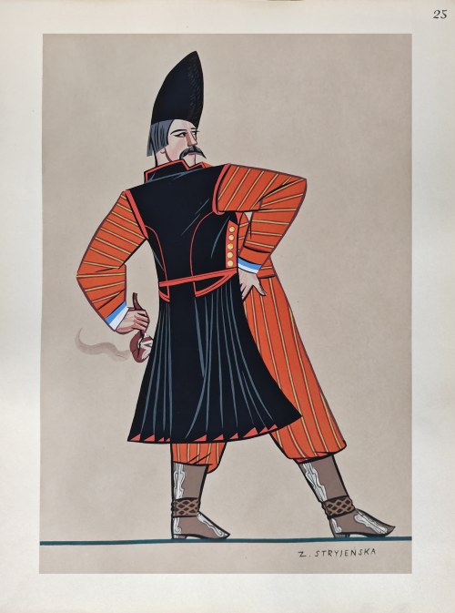 Zofia Stryjeńska (1891-1976), Chłop z Sieradza, 1939