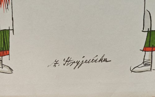 Zofia Stryjeńska (1891-1976), Stroje ludowe ze Lwowa, 1939