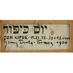 Jerzy Duda-Gracz (1941–2004), Jom Kippur, 1966
