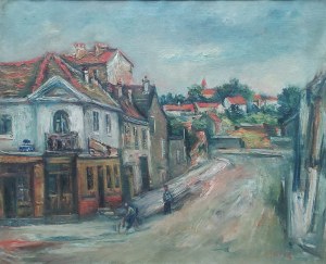 Jakub Zucker (1900-1981), Widok na ulicę