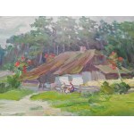 Emil Lindeman (1864–1945), Cottage by the River, 1920
