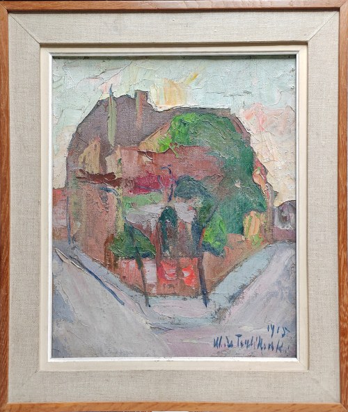 Włodzimierz Terlikowski (1873-1951), Wiejska ulica, 1915