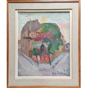 Włodzimierz Terlikowski (1873-1951), Wiejska ulica, 1915