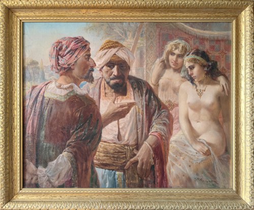 Jan Maksymilian Kasprowicz (1906-1986), Scena orientalna