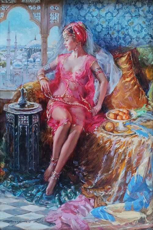 Konstantin Razumov (ur. 1974), Odaliska w czerwieni