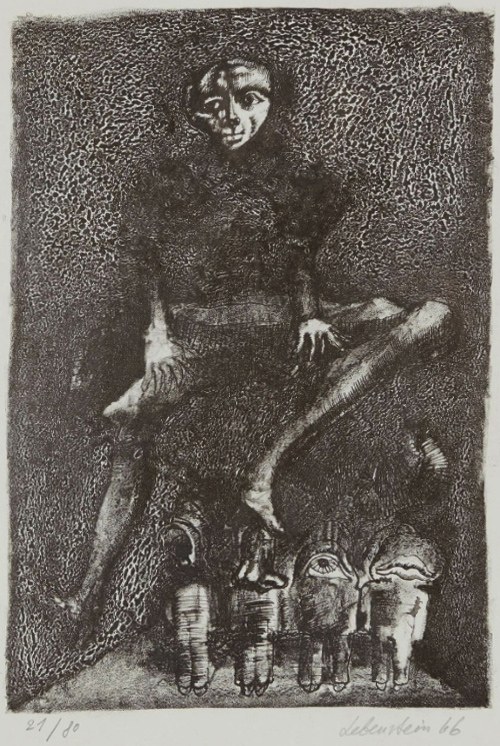 Jan Lebenstein (1930-1999), Ciało własne, 1966