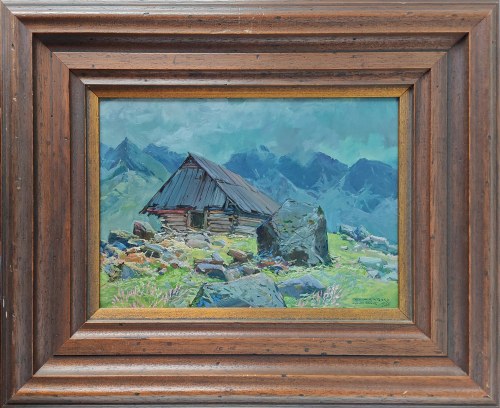 Leszek Stańko (1925-2011), Chata w górach, 1978