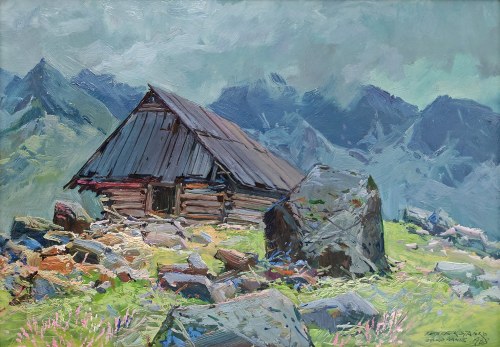 Leszek Stańko (1925-2011), Chata w górach, 1978