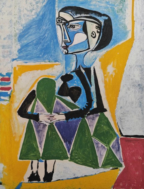 Pablo Picasso (1881-1973), Siedząca Jacqueline