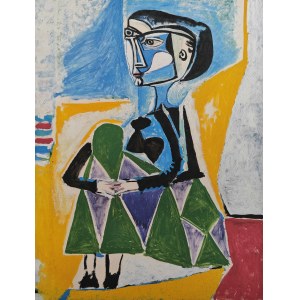 Pablo Picasso (1881–1973), Jacqueline Seated