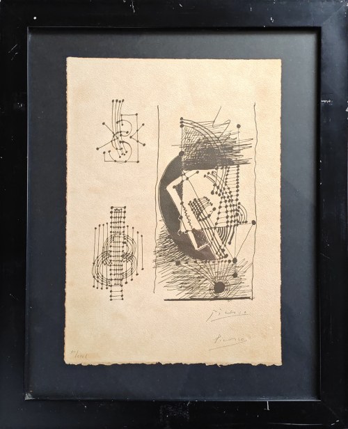 Pablo Picasso (1881-1973), Hélène chez Archimède