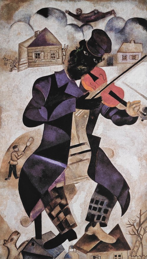 Marc Chagall (1887-1985), Skrzypek na dachu