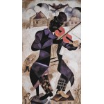 Marc Chagall (1887-1985), Skrzypek na dachu
