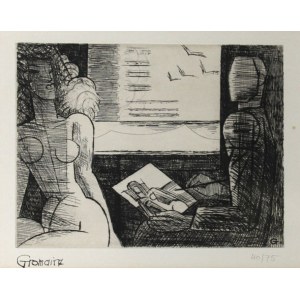 Marcel Gromaire (1892–1971), Der Maler und sein Modell