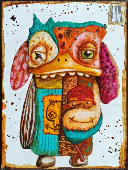 Wojciech Brewka (ur.1980), Pocket monster, 2026
