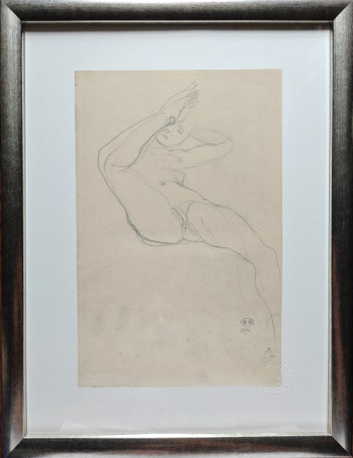 Auguste Rodin (1840-1917), Femme nue étendue (Akt leżący)