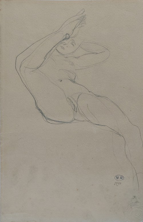 Auguste Rodin (1840-1917), Femme nue étendue (Akt leżący)
