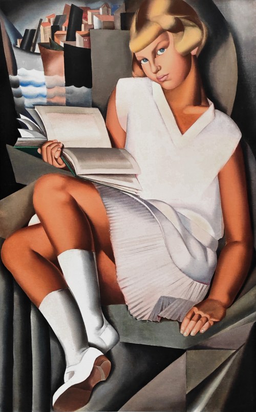 Tamara Łempicka (1898-1980), Kizette w różowej sukience