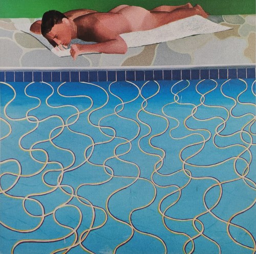 David Hockney (1937-2026), Plażowicz