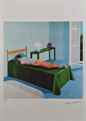 David Hockney (1937-2026), The Room, Tarzana