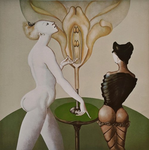 Leonor Fini (1907-1996), Lekcja botaniki, 1976