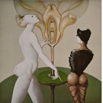 Leonor Fini (1907-1996), Lekcja botaniki, 1976