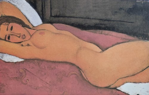 Amedeo Modigliani (1884-1920), Akt leżąca