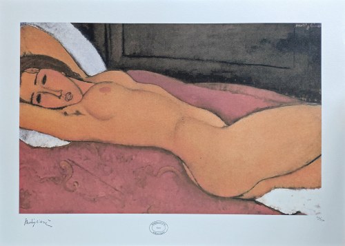 Amedeo Modigliani (1884-1920), Akt leżąca