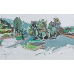 Henryk Hayden (1883–1970), Landschaft an der Marne