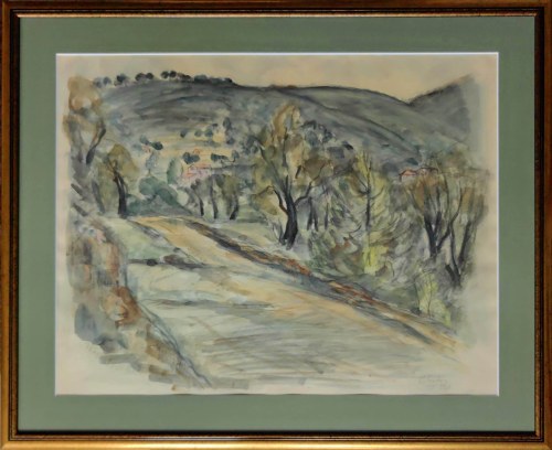 Henryk Epstein (1891-1944), Pejzaż z Prowansji, 1938