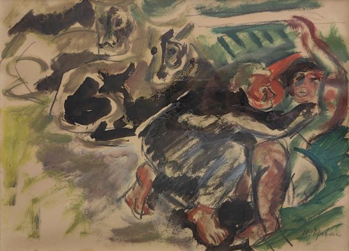 Henryk Epstein (1891-1944), Para w stajni