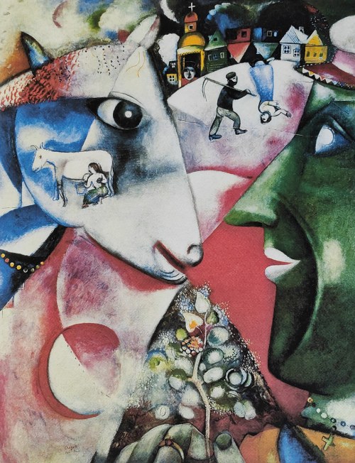 Marc Chagall (1887-1985), Ja i wieś