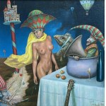Tomasz Sętowski (b. 1961), The Hobbit's Courtship, 1999