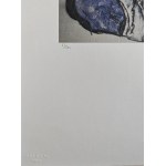 Egon Schiele (1890–1918), Žena ve fialových punčochách