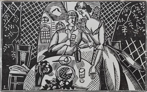 Jean-Émile Laboureur (1877-1943), Niezwykłe drewno, 1928-29