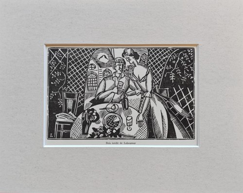 Jean-Émile Laboureur (1877-1943), Niezwykłe drewno, 1928-29